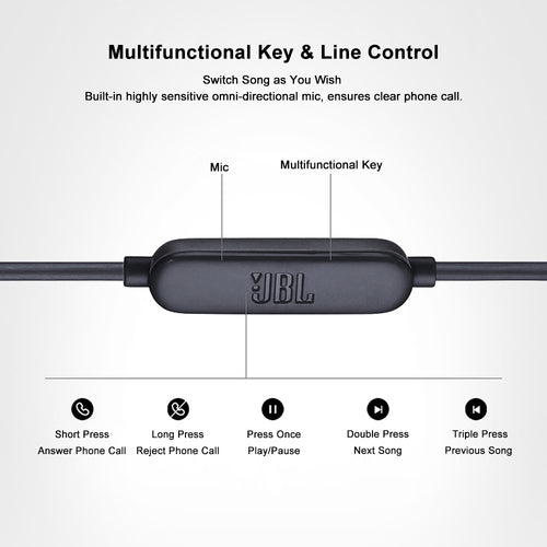 JBL LIVE100 3.5mm Auriculares con cable