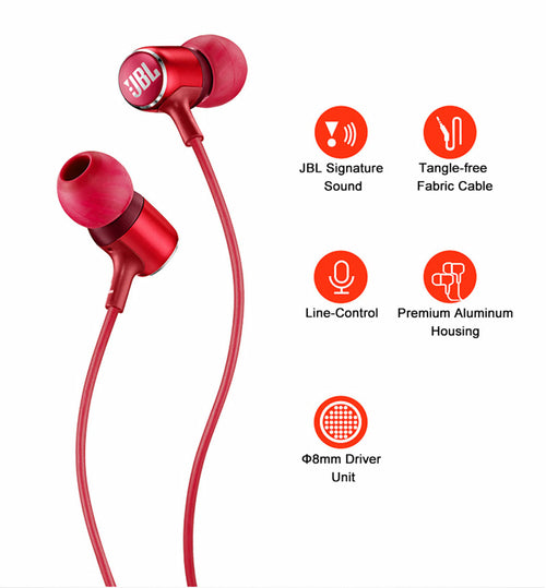 JBL LIVE100 3.5mm Auriculares con cable